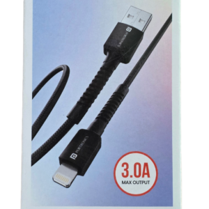 Portronics Konnect X USB to 8-Pin (Lightning) Cable - 3.0A Fast Charging