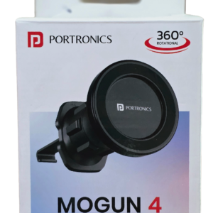 Portronics Mogun 4 Magnetic Mobile Holder - 360° Rotational AC Vent Mount