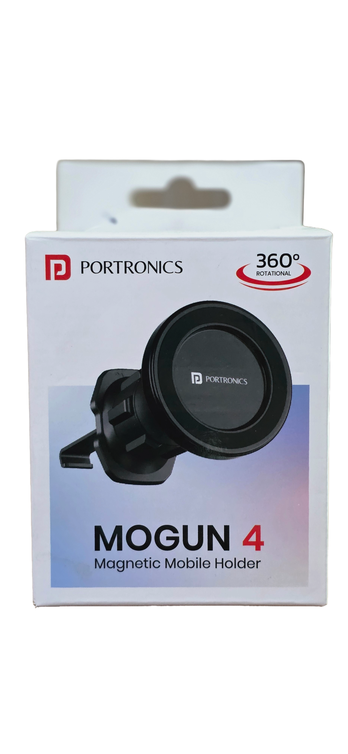 Portronics Mogun 4 Magnetic Mobile Holder - 360° Rotational AC Vent Mount