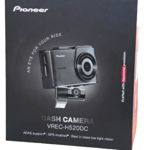 Pioneer VREC-H520DC Dual-Channel Dash Camera - GPS, ADAS & Superior Night Vision