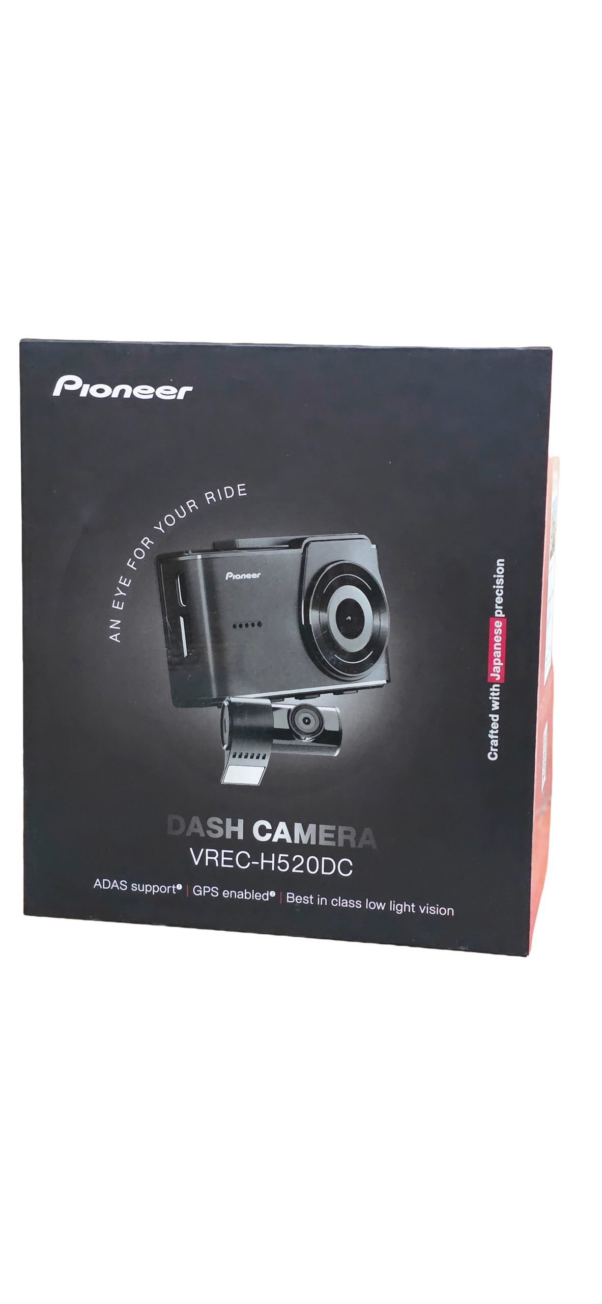 Pioneer VREC-H520DC Dual-Channel Dash Camera - GPS, ADAS & Superior Night Vision