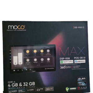 Moco XB-MAX 3 Premium Android Stereo (4GB RAM / 32GB ROM) - OLED Display & Advanced DSP