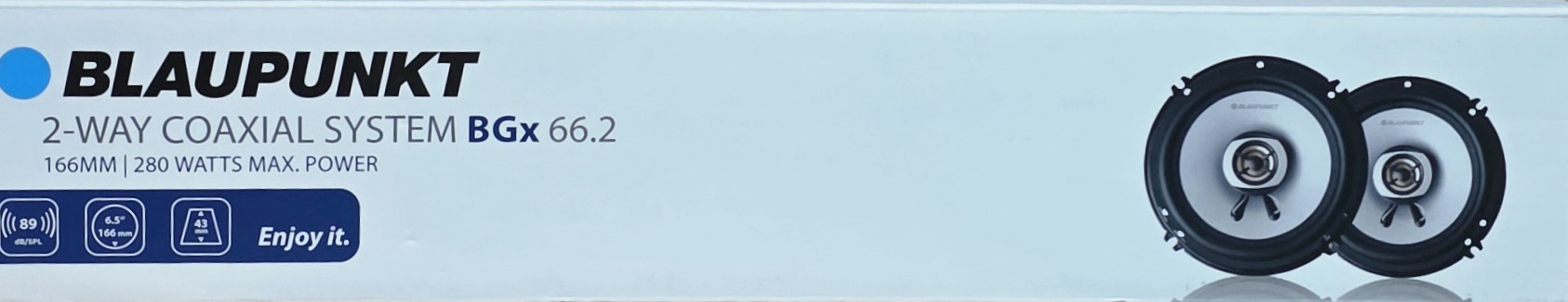 Blaupunkt BGx 66.2 6.5-inch 2-Way Coaxial Speaker - Image 4