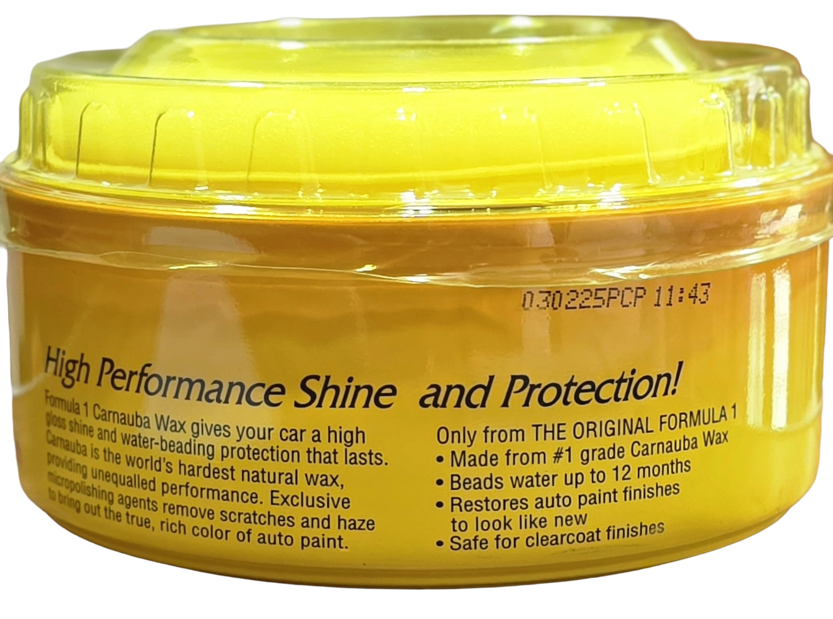 Formula 1 Carnauba Car Wax – High Gloss Shine & Ultimate Protection - Image 2