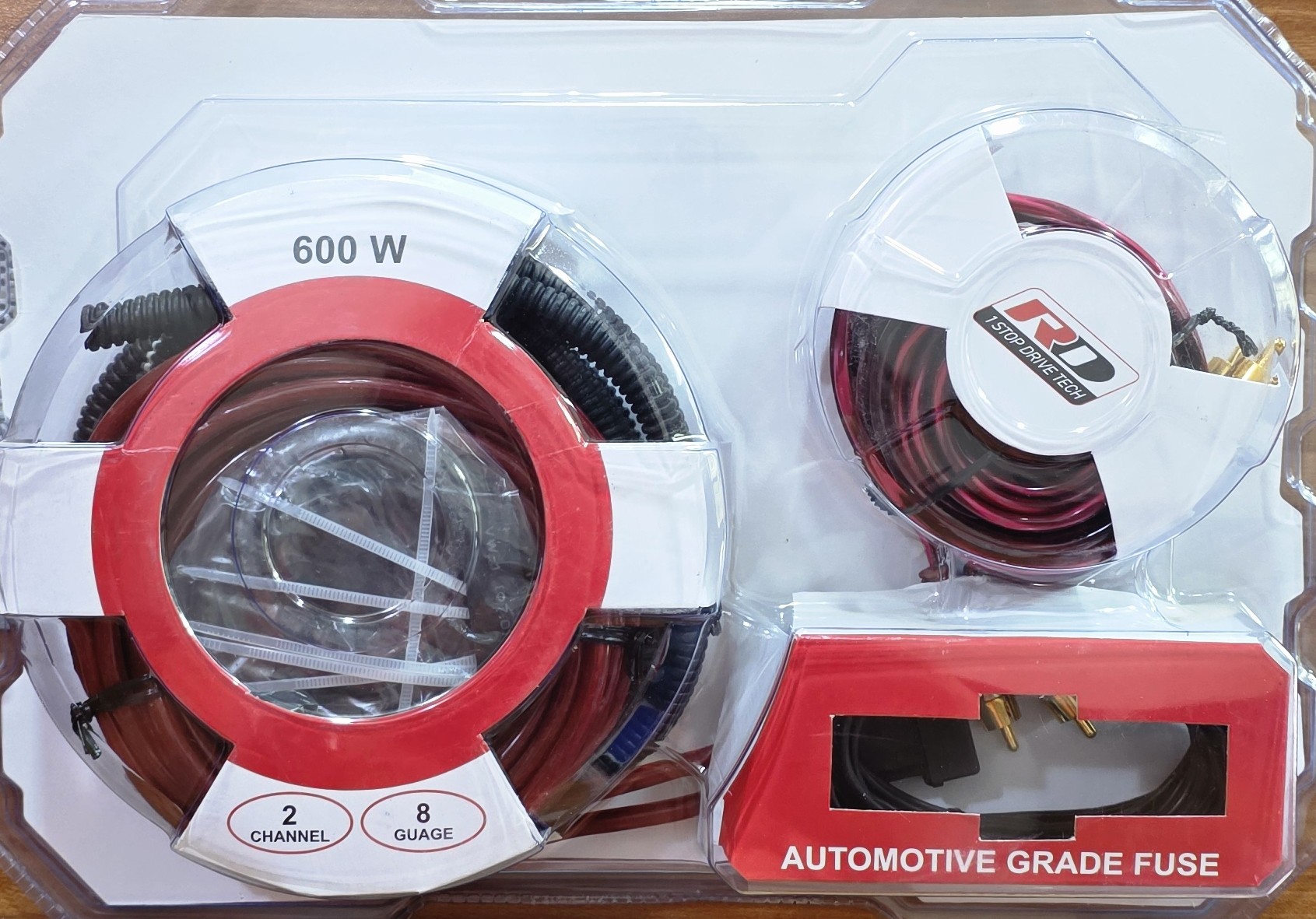 RD 8GA Amplifier Wiring Kit (600W)