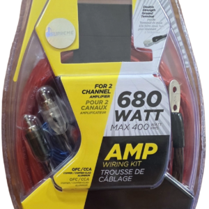 Scosche 680 Watt (400W RMS) Amplifier Wiring Kit